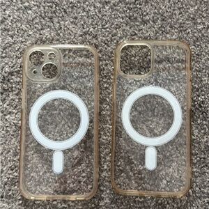 Transparent Phone Case with MagSafe Compatibility